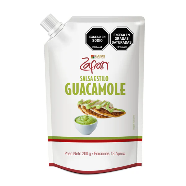 SALSA ZAFRAN GUACAMOLE X 200 G